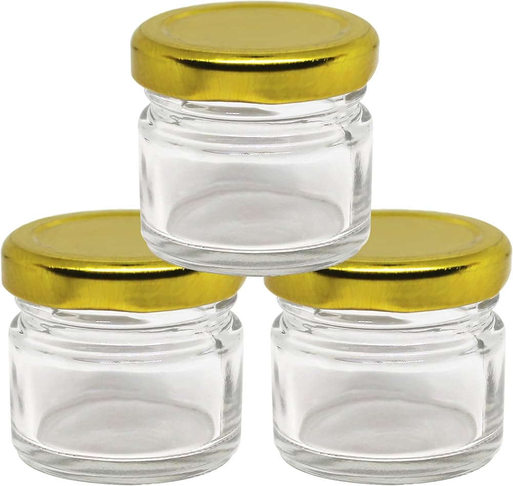 30ml jar with golden lid