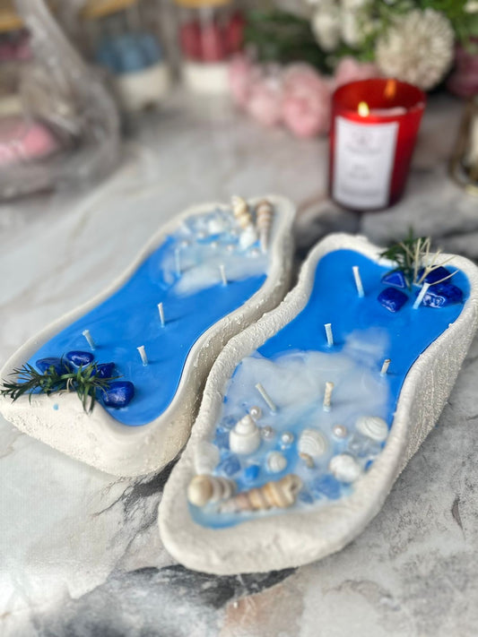 Ocean Themed Home Decor Candle