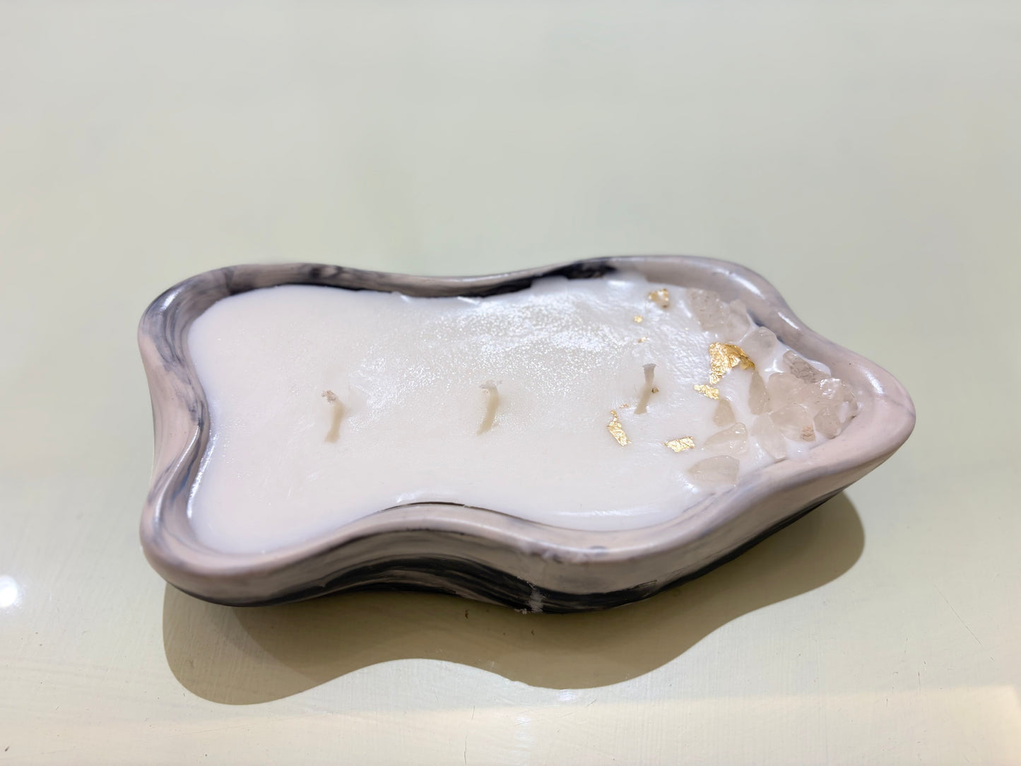 Concrete Boat Candle