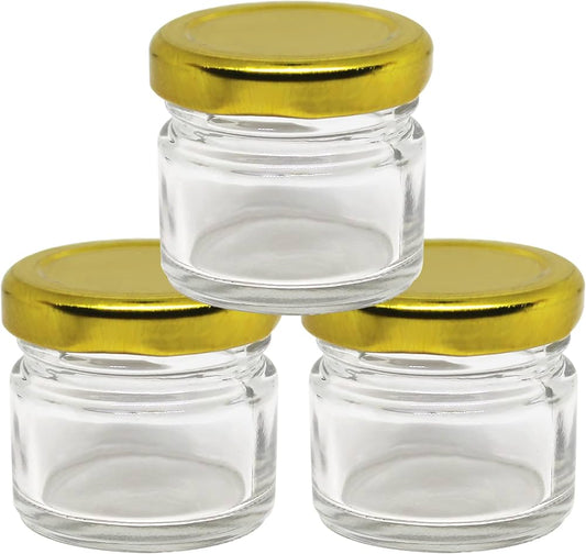 30ml jar with golden lid