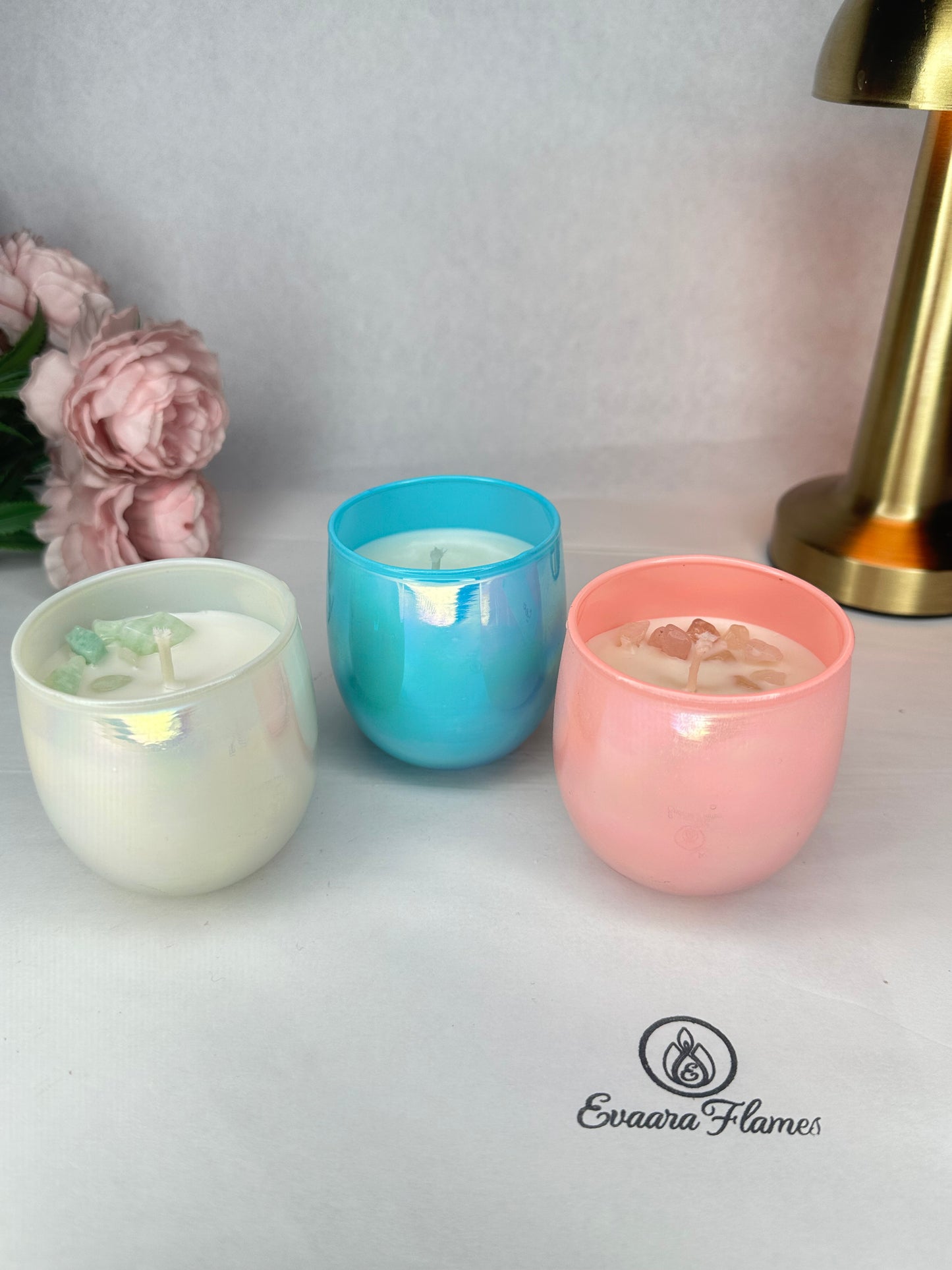 Rainbow Jar Candle