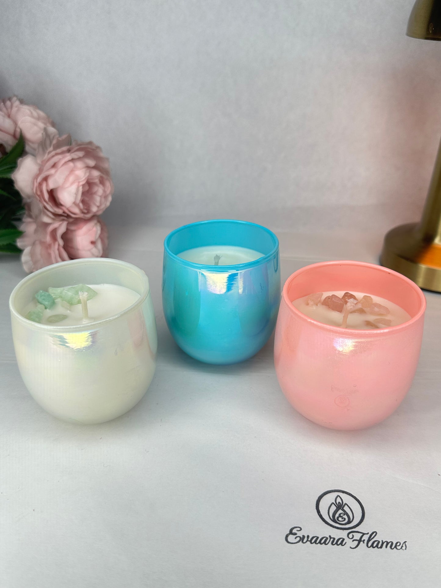 Rainbow Jar Candle